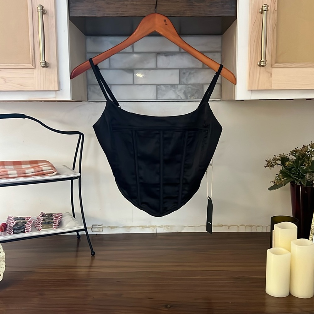 Tilly’s Black Corset Top